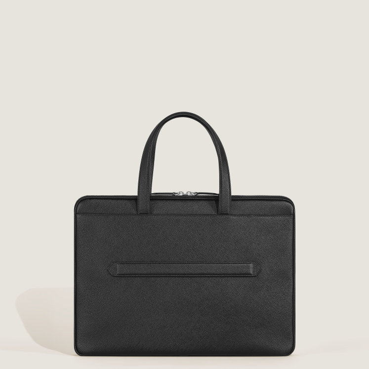 Porte-Documents Fin en Cuir Sartorial