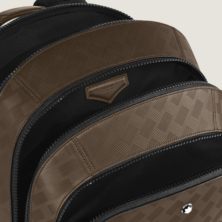 Sac à Dos Grand Modèle avec 3 Compartiments en Cuir Extreme