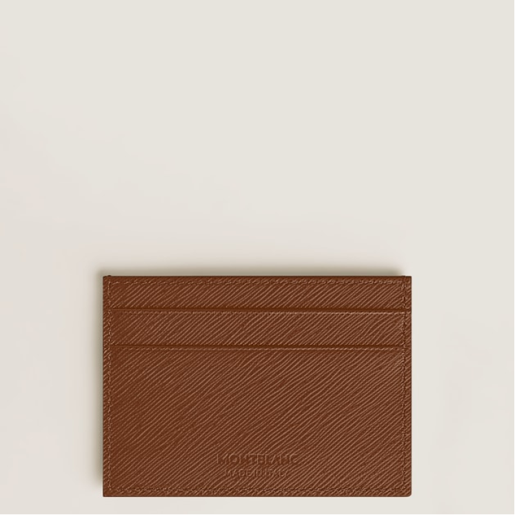 Porte-cartes 5cc en Cuir Sartorial
