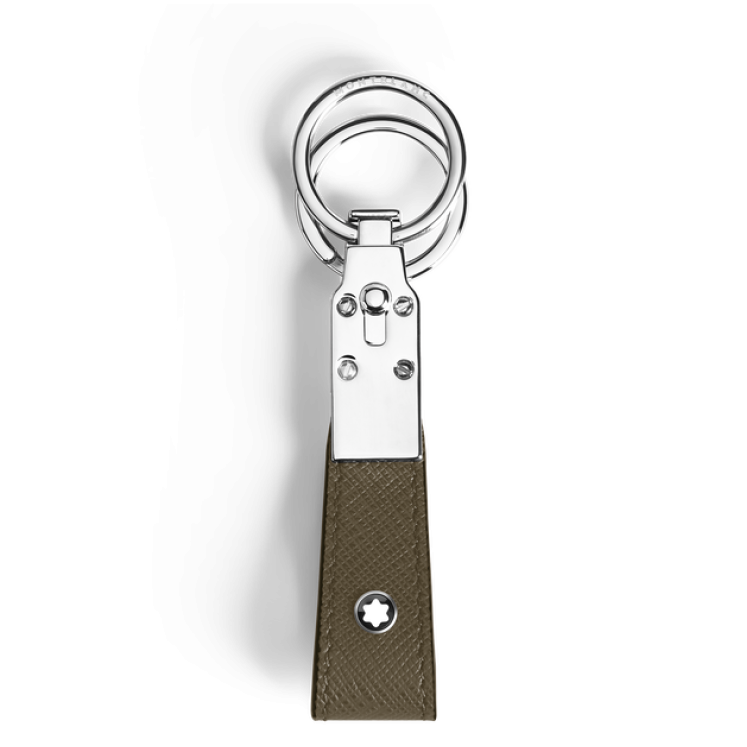 Porte-clés Boucle en Cuir Sartorial