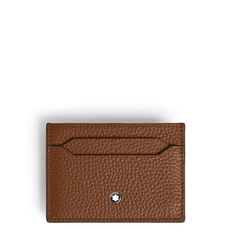 Porte-cartes 5cc en Cuir Grainé