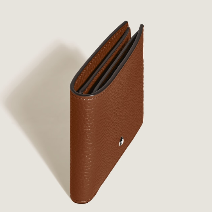 Portefeuille 6cc en Cuir Grainé