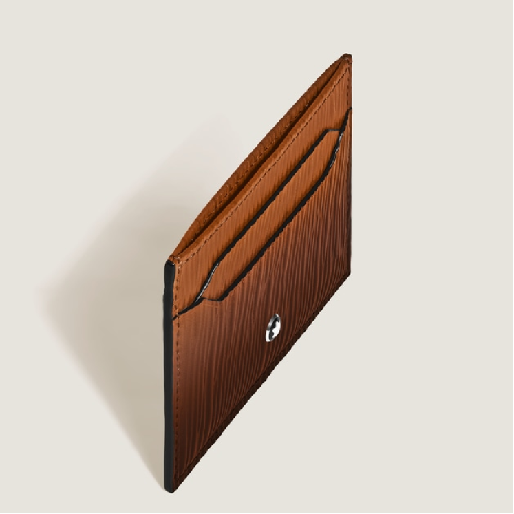 Porte-cartes 5cc en Cuir Corteccia Sfumato