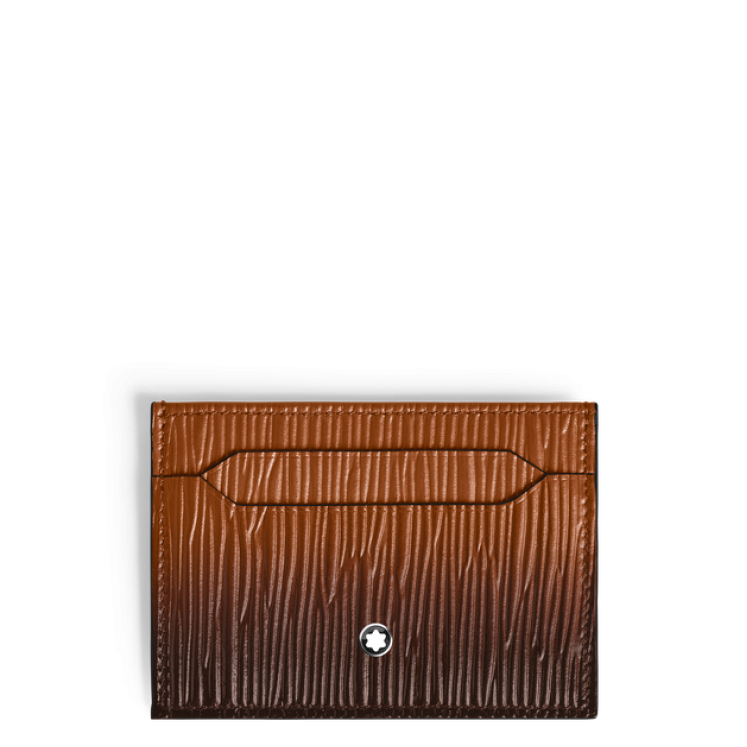 Porte-cartes 5cc en Cuir Corteccia Sfumato