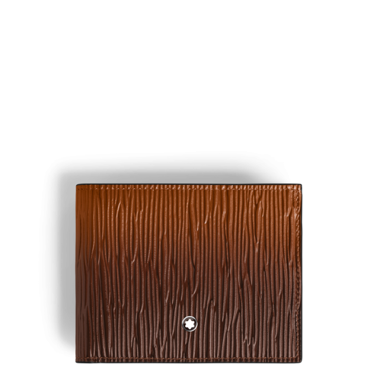 Portefeuille 6cc en Cuir Corteccia Sfumato