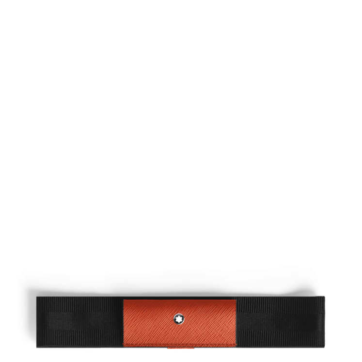 Patte pour 1 Instrument d’Écriture avec Bande Élastique en Cuir Sartorial