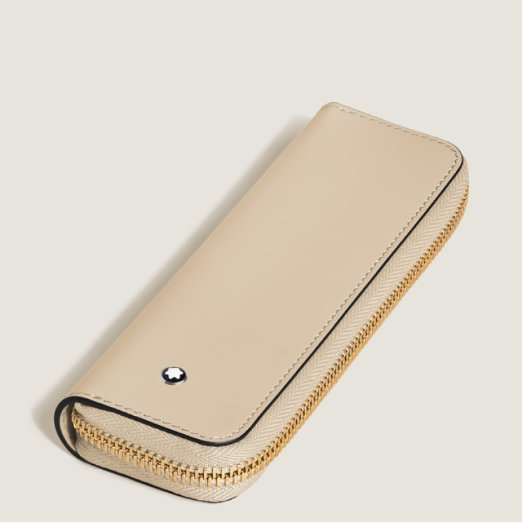 Étui pour 1 Instrument d'Écriture Zippé en Cuir Meisterstück