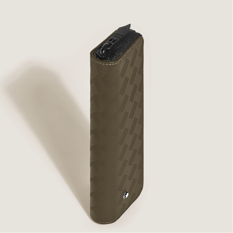 Étui pour 1 Instrument d'Écriture Zippé en Cuir Extreme