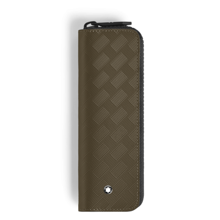 Étui pour 1 Instrument d'Écriture Zippé en Cuir Extreme