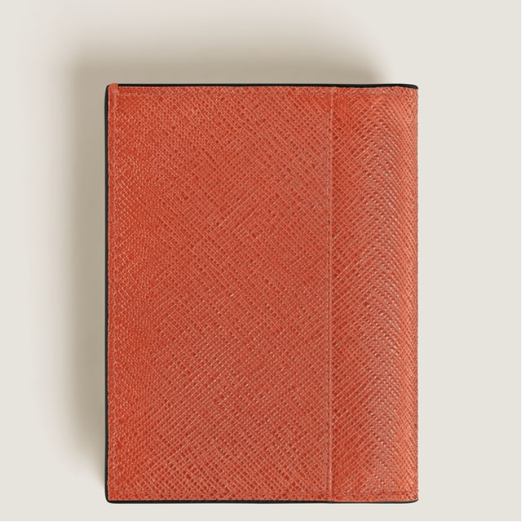 Mini Portefeuille 4cc en Cuir Sartorial