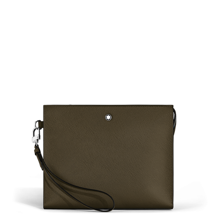 Pochette en Cuir Sartorial