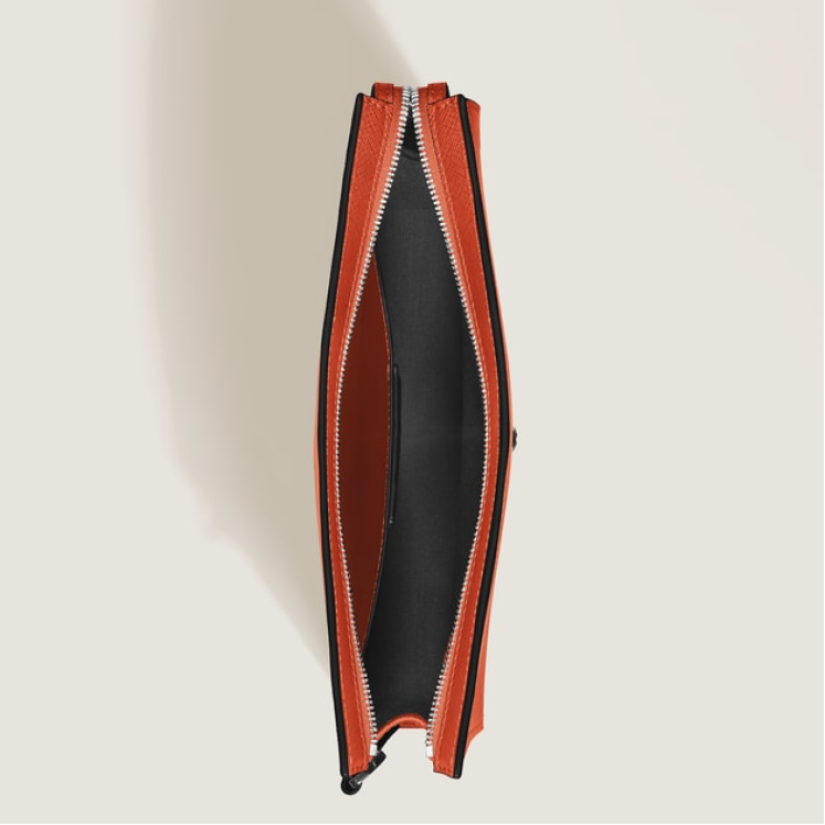 Pochette en Cuir Sartorial