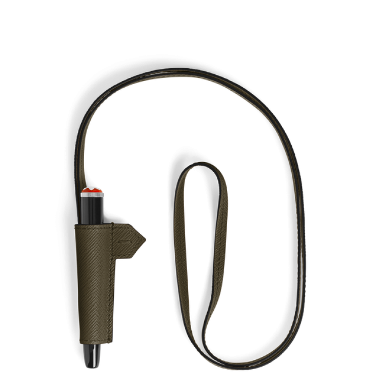 Collier Boucle pour 1 Instrument d’Écriture en Cuir Sartorial