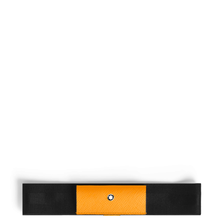 Patte pour 1 Instrument d’Écriture avec Bande Élastique en Cuir Sartorial