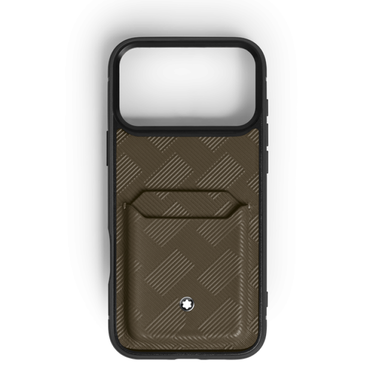 &Eacute;tui Rigide pour iPhone 17 Pro Max avec 2cc en Cuir Extreme