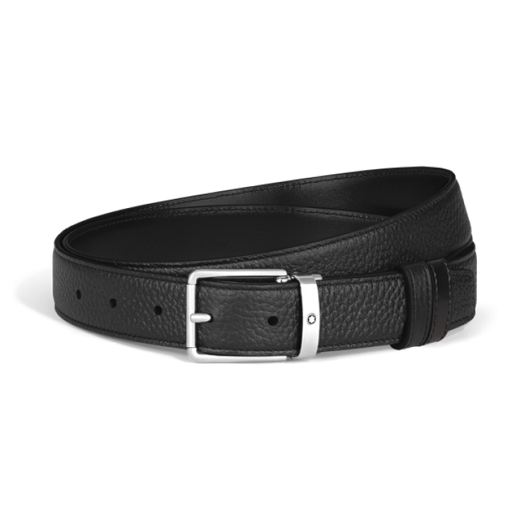 Ceinture R&eacute;versible Everyday 30 mm en Cuir Grain&eacute;