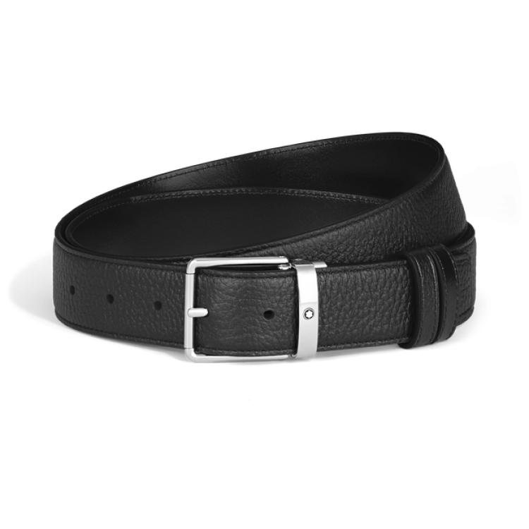 Ceinture R&eacute;versible Everyday 35 mm en Cuir Grain&eacute;