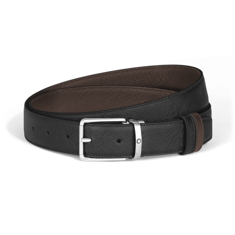 Ceinture R&eacute;versible Everyday 30 mm en Cuir Sartorial