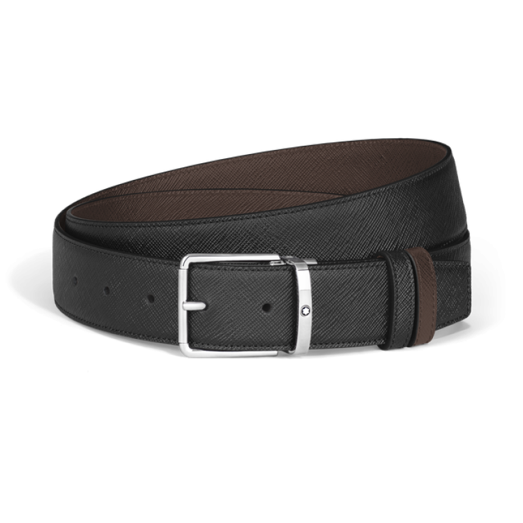 Ceinture R&eacute;versible Everyday 35 mm en Cuir Sartorial