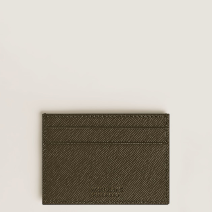 Porte-cartes 5cc en Cuir Sartorial