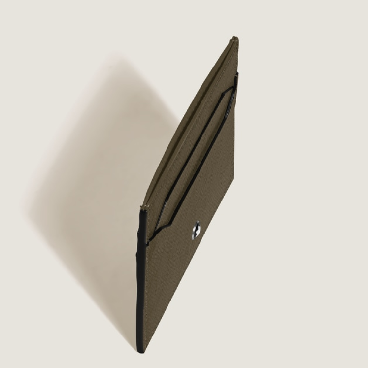 Porte-cartes 5cc en Cuir Sartorial