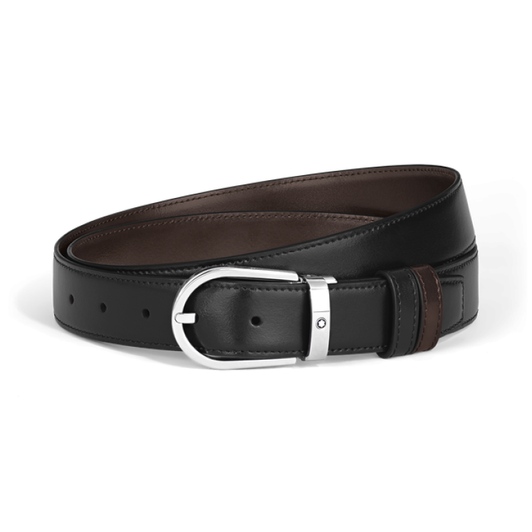 Ceinture Réversible Fer à Cheval 30 mm en Cuir Meisterstück